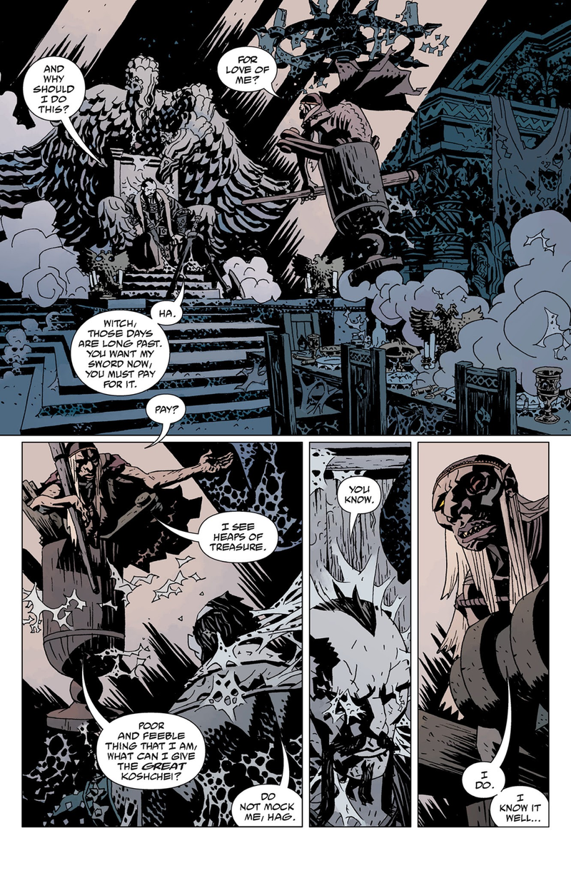 Baba Yaga presents Koshchei with an opportunity.